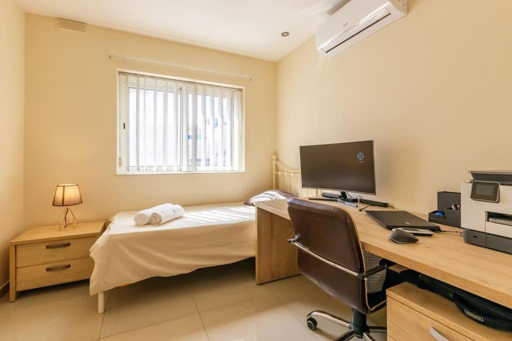 Modern 3 Bedroom Apartment Close To Paceville And Beach Is-Swieqi المظهر الخارجي الصورة